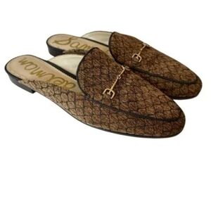 Sam Edelman Linnie Bit Brown Mules